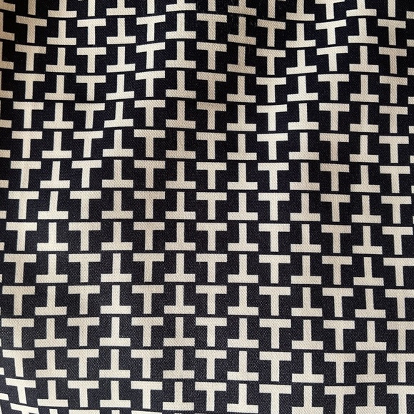 TORY BURCH SPORT NAVY BLUE/WHITE LOGO ANKLE LENGTH PANTS SIZE US 14 - Picture 9 of 9